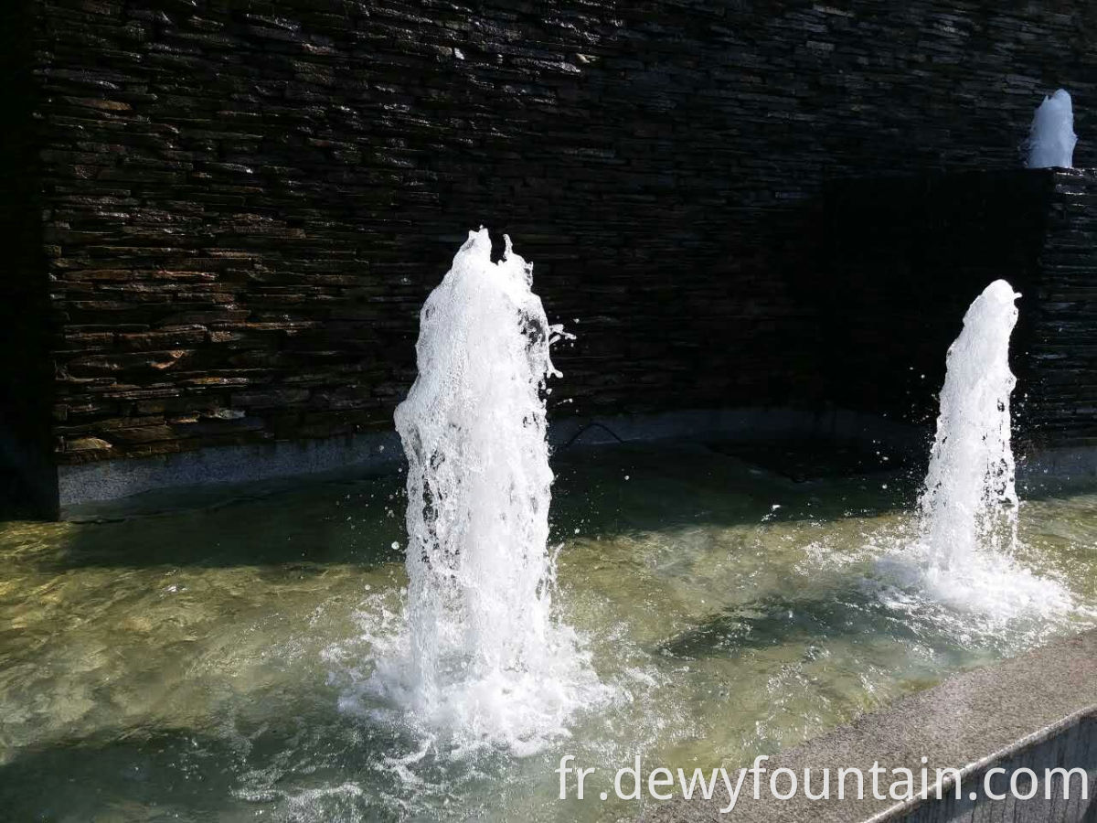 Grand jardin extérieur explosion de gaz décoratif dansant Fountain DW-64